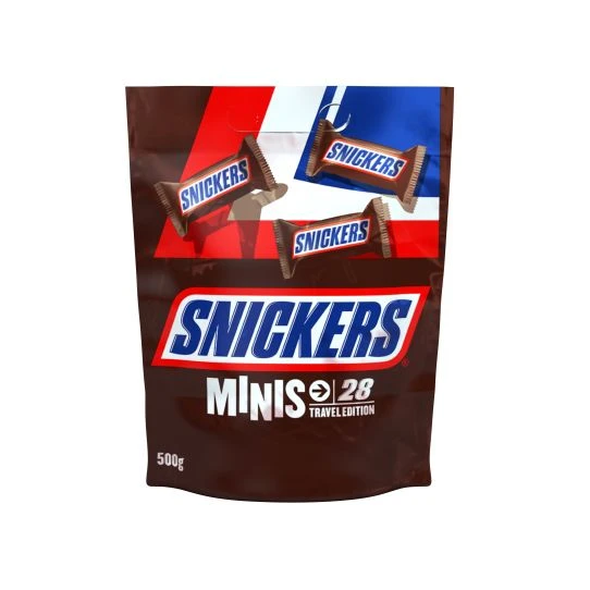 Snickers - Minis Pouch 500g Snickers Minis Pouch 500g 3 Snickers - Minis Pouch 500g Snickers Minis Pouch 500g