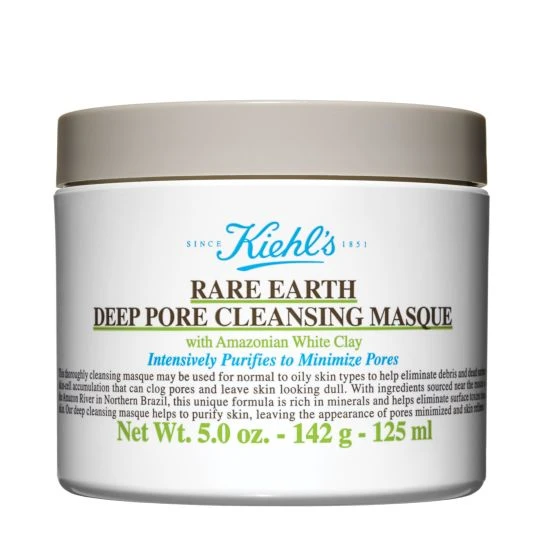 Kiehl's - Rare Earth Deep Pore Cleansing Masque 125ml Kiehl's Rare Earth Deep Pore Cleansing Masque 125ml 3 Kiehl's - Rare Earth Deep Pore Cleansing Masque 125ml Kiehl's Rare Earth Deep Pore Cleansing Masque 125ml