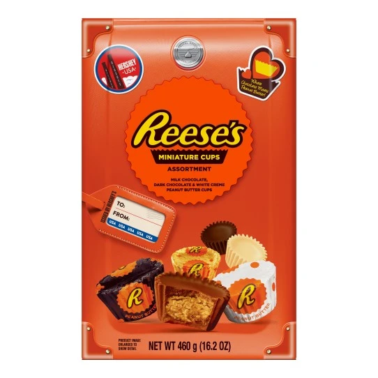 Reese's - Milk Chocolate Peanut Butter Cups Miniatures Candy Assortment Box 460g Reese's Milk Chocolate Peanut Butter Cups Miniatures Candy Assortment Box 460g 4 Reese's - Milk Chocolate Peanut Butter Cups Miniatures Candy Assortment Box 460g Reese's Milk Chocolate Peanut Butter Cups Miniatures Candy Assortment Box 460g – Image 2