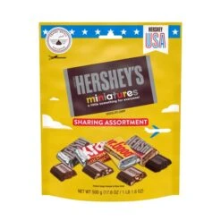 Hershey's - America's Favorites Snack Size Chocolate Assortment Pouch 500g Hershey's America'S Favorites Snack Size Chocolate Assortment Pouch 500g