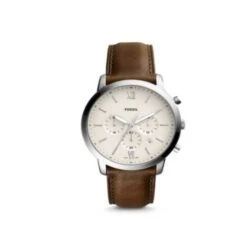 Fossil - Fs5380 Neutra Chronograph Brown Leather Watch Fossil Fs5380 Neutra Chronograph Brown Leather Watch