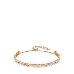 Swarovski - Woman Jew Ss Bracelet Subtle Gold White Swarovski Woman Jew Ss Bracelet Subtle Gold White