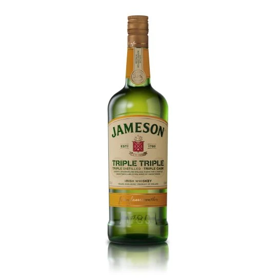 Jameson - Triple Triple Irish Whiskey 1l Jameson Triple Triple Irish Whiskey 1l 3 Jameson - Triple Triple Irish Whiskey 1l Jameson Triple Triple Irish Whiskey 1l