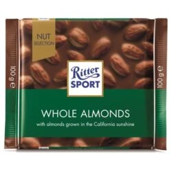 Ritter Sport - Whole Almonds 100g Ritter Sport Whole Almonds 100g