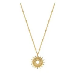 Estella Bartlett - Full Sunburst Gold Necklace Estella Bartlett Full Sunburst Gold Necklace