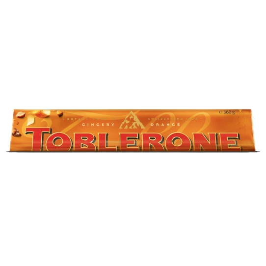 Toblerone - Gingery Orange 360g Toblerone Gingery Orange 360g 3 Toblerone - Gingery Orange 360g Toblerone Gingery Orange 360g