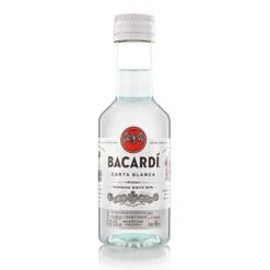 Bacardi - Carta Blanca Mini 5cl Bacardi Carta Blanca Mini 5cl