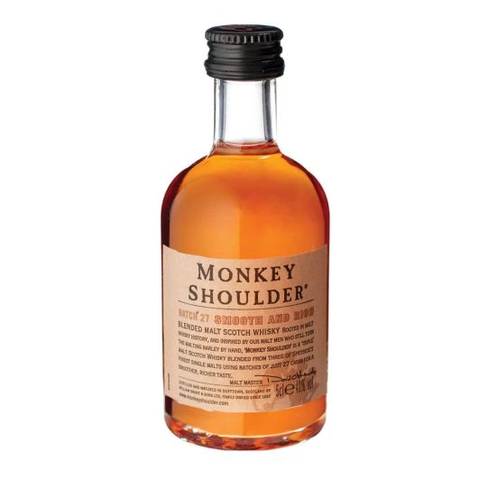 Monkey Shoulder - 100% Malt Whisky Made For Mixing 5cl Monkey Shoulder 100% Malt Whisky Made For Mixing 5cl 3 Monkey Shoulder - 100% Malt Whisky Made For Mixing 5cl Monkey Shoulder 100% Malt Whisky Made For Mixing 5cl