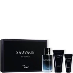 Dior - Sauvage Fragrance Set 60ml + 50ml + 20ml Eau De Parfum Spray Dior Sauvage Fragrance Set 60ml + 50ml + 20ml Eau De Parfum Spray