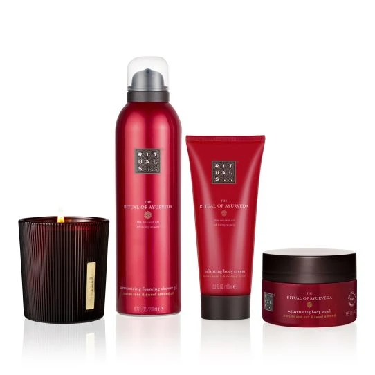 Rituals - Ayurveda Medium Gift Set 2022 200ml + 140g + 125g + 100ml Rituals Ayurveda Medium Gift Set 2022 200ml + 140g + 125g + 100ml 3 Rituals - Ayurveda Medium Gift Set 2022 200ml + 140g + 125g + 100ml Rituals Ayurveda Medium Gift Set 2022 200ml + 140g + 125g + 100ml
