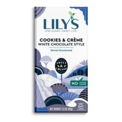 Hershey's - Lily's No Sugar Added Cookies And Cream White 80g Hershey's Lily'S No Sugar Added Cookies And Cream White 80g