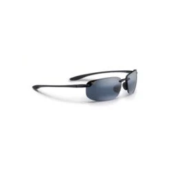 Maui Jim - Sunglasses Hookipa Gloss Black Grey Maui Jim Sunglasses Hookipa Gloss Black Grey